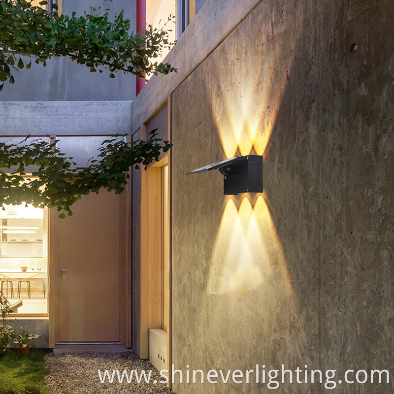 Landscape LED wall lamp